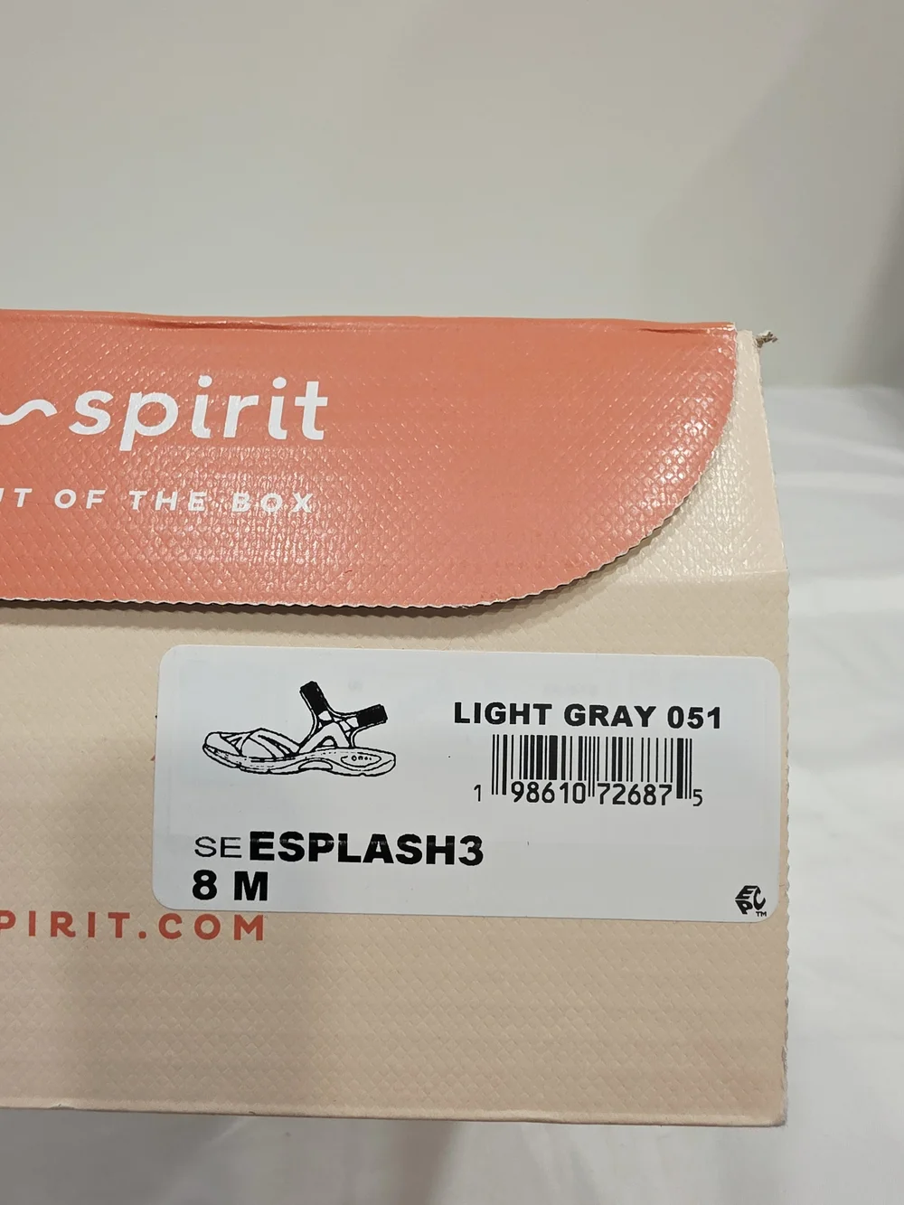 Easy Spirit Light Gray and Teal Esplash 3 Casual Mary Jane Slingback Sandals